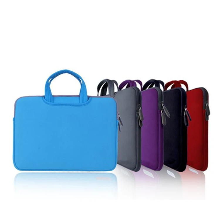 Taobao most hot sale business neoprene laptop sleeve bags with shockproof protective pad