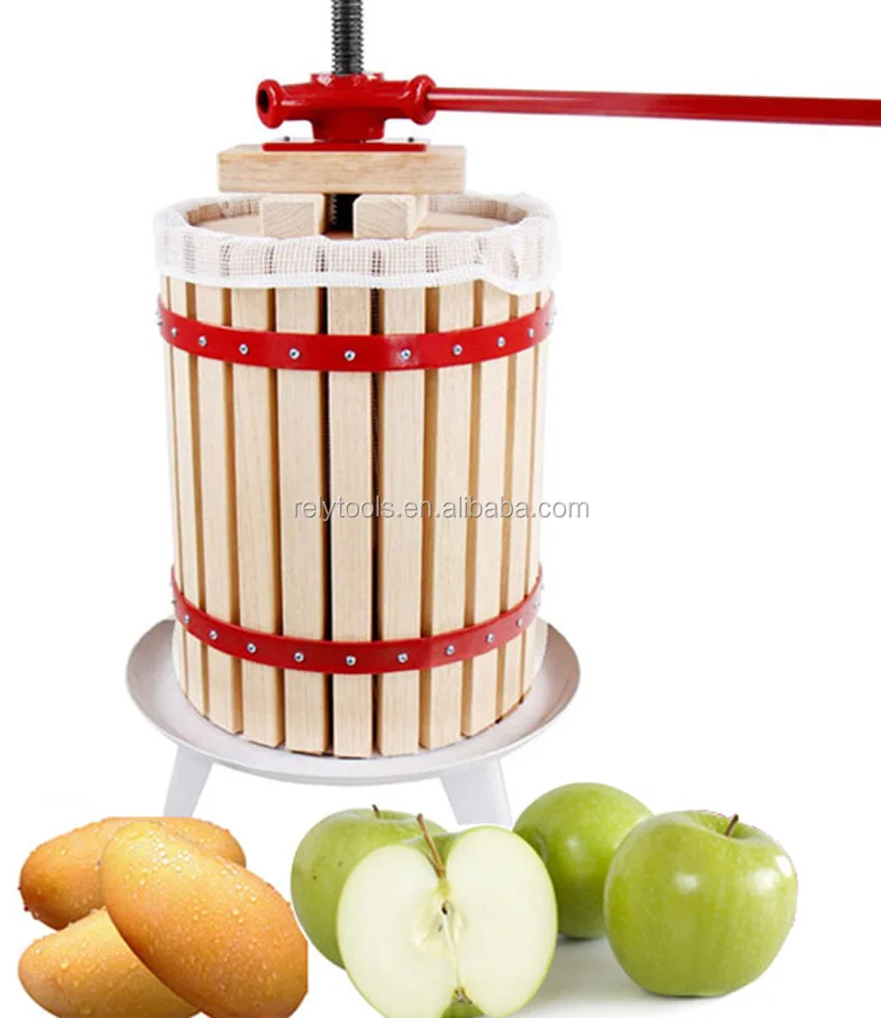2018 new design manual 6L fruit crusher wine apple cider press