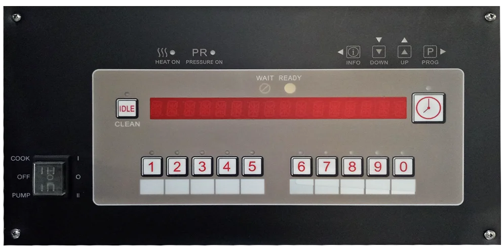 Коммерческая электрическая фритюрница с глубоким давлением CNIX PFG-800 для куриц