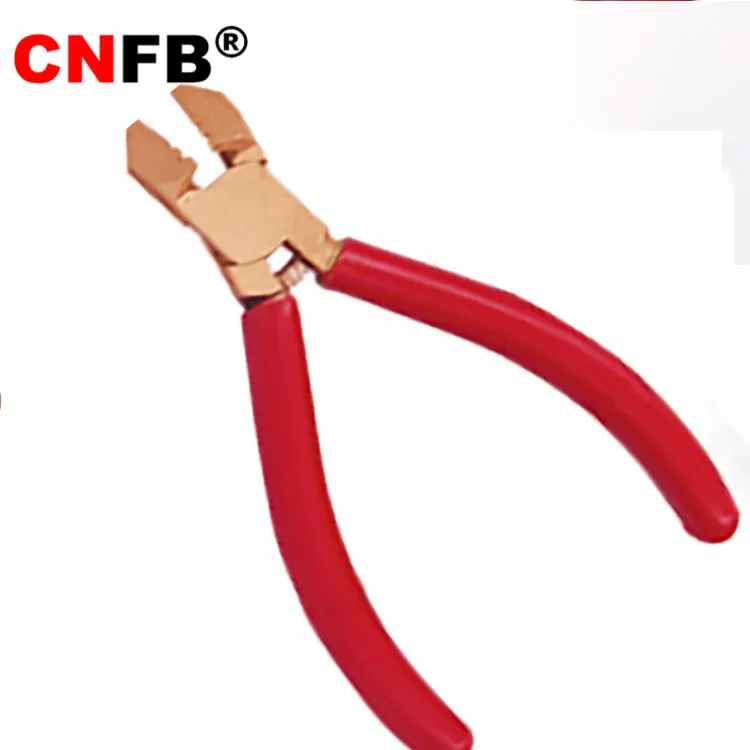 
Non sparking China wholesale high quality hardware hand tool Explosion-proof e-cutting pliers 