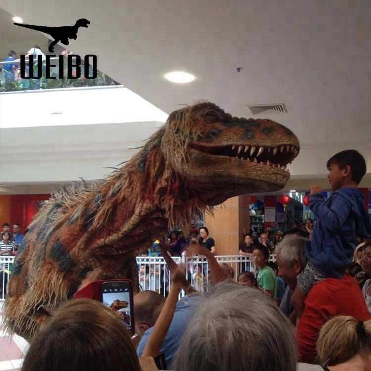 Real dinosaur animatronic dinosaur costume