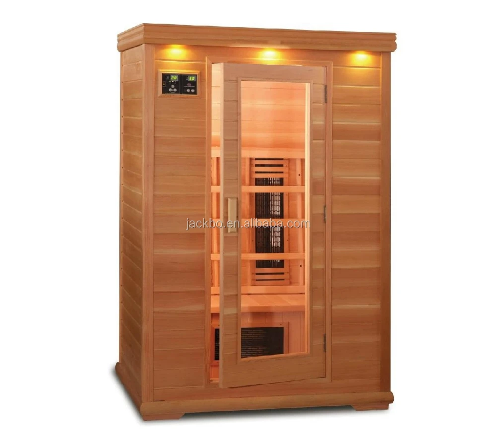 Hot selling wooden far infrared sauna room, indoor sauna steam room, infrared spa sauna room