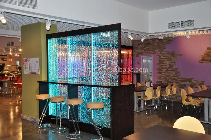 Fantastic LED water bubble wall ,New Decor of 2015 wall divider