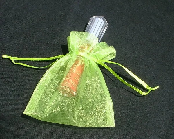 Hot Sale High Quality Security Custom Printed Organza Bag With Drawstring