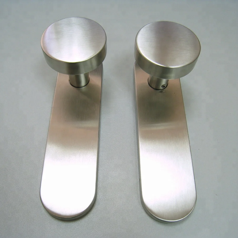 Modern SUS304 Door Handle Lock Set ,With Rose or Plate