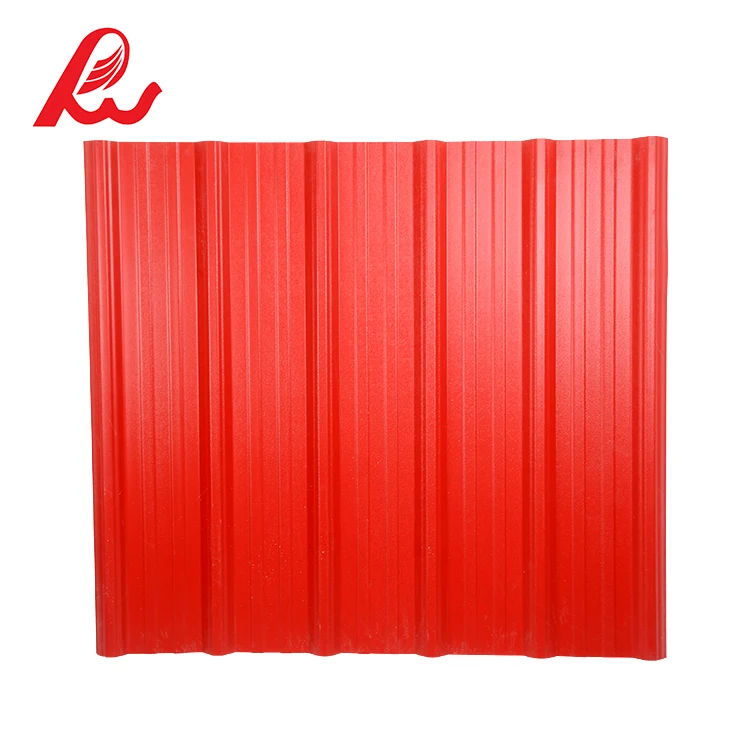 plastic pvc roof tile asa synthetic resin roof tile
