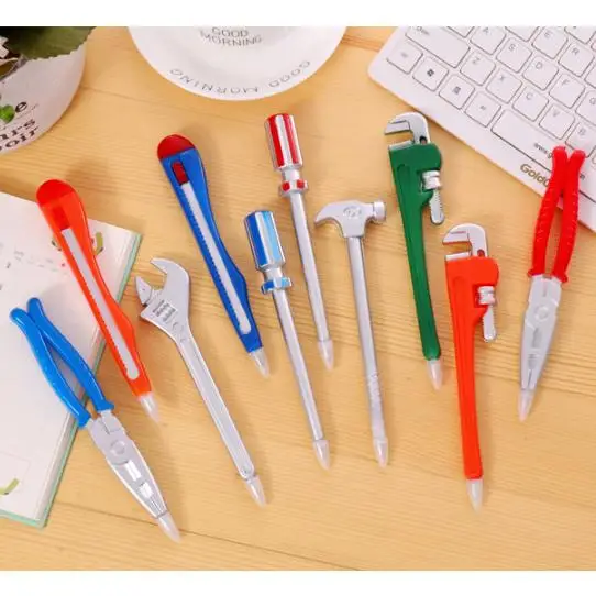 
Personality of creative stationery weapon hardware tools graphic saber head many realistic student ballpoint pen PN2576 