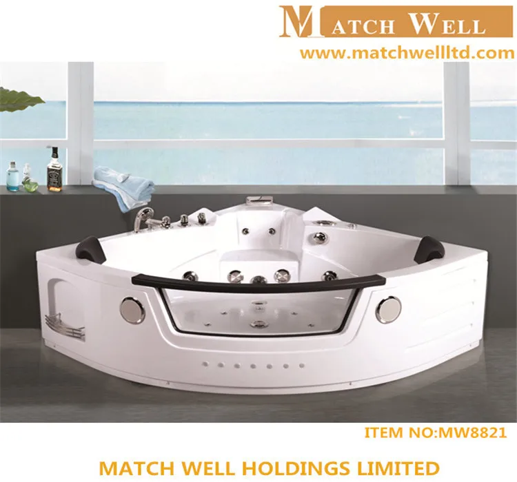 2014 New design indoor portable massage bathtub cheap hydromassage