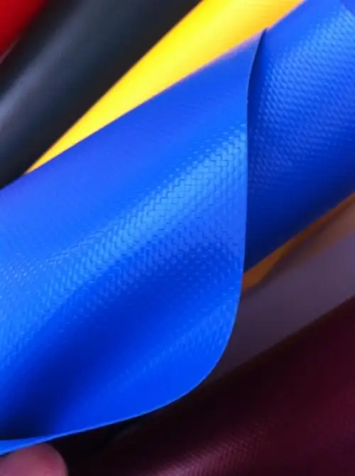 
PVC semi-coated fireproof fabric canvas tarpaulins manufacturer 