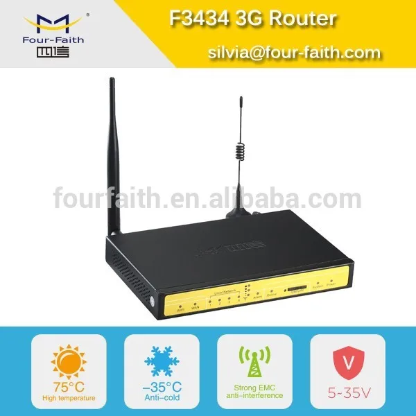 f3434 промышленных 3g маршрутизатор rj45 беспроводной точки доступа с сим слот для карт памяти