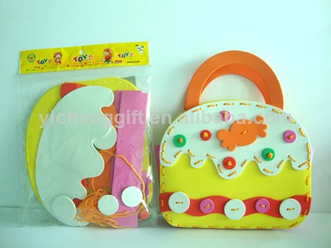 не- токсичные eva рекламных подарок, ева diy мешок, eva пены игрушки