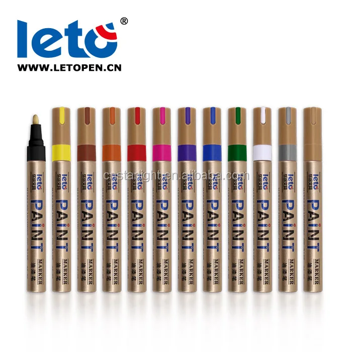 Paint marker pen waterproof marke on any surface