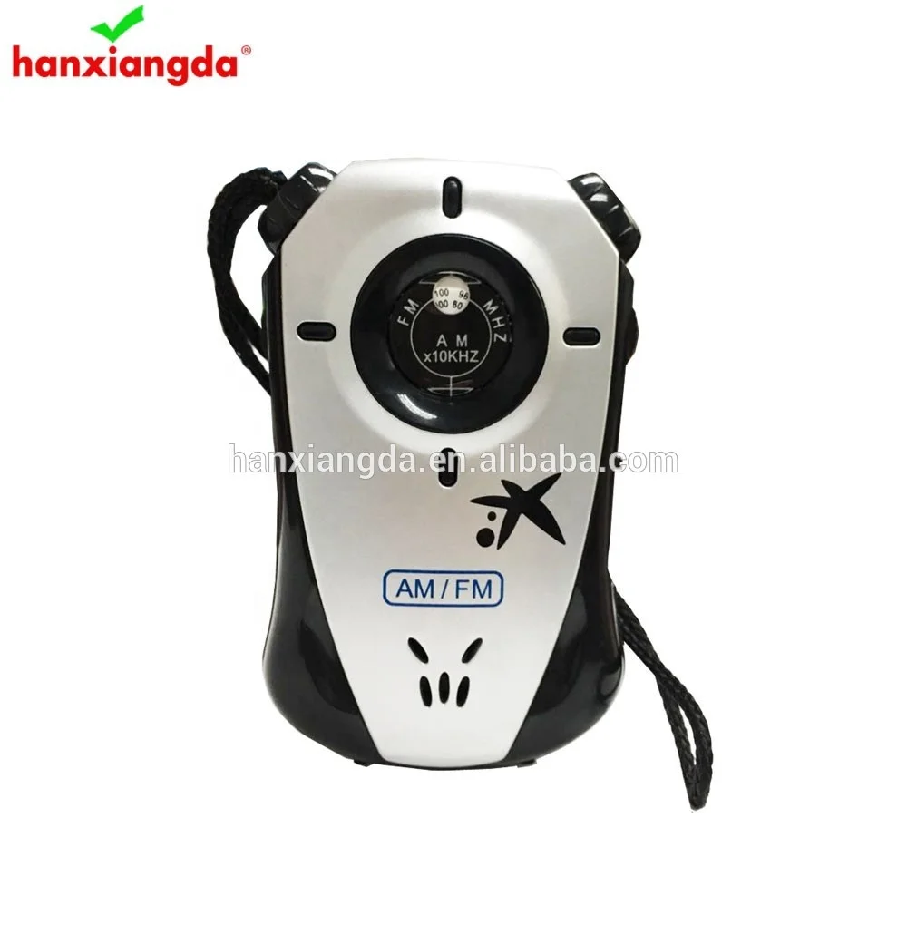 Factory AM FM Pocket Radio ideal for outdoor and indoor using