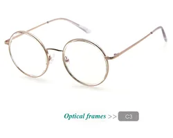 Factory wholesale 2020 high quality round frame optical glasses