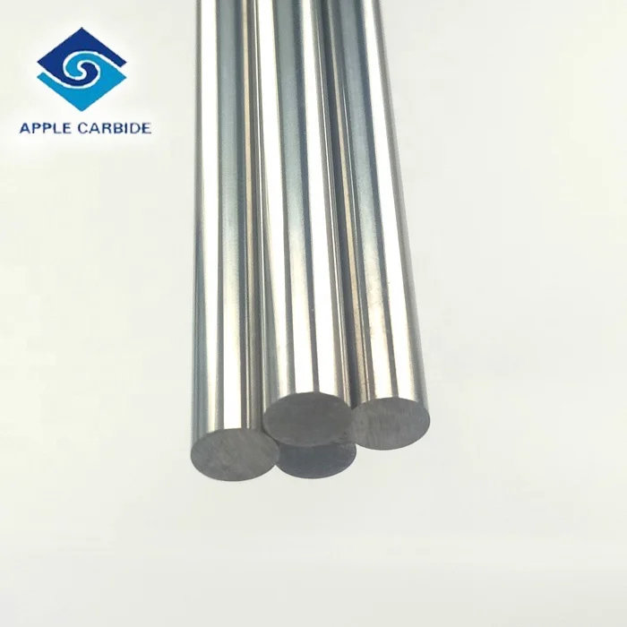 K10 K20 tungsten carbide cobalt round rods/bars manufacturers with chamfer and coolant holes