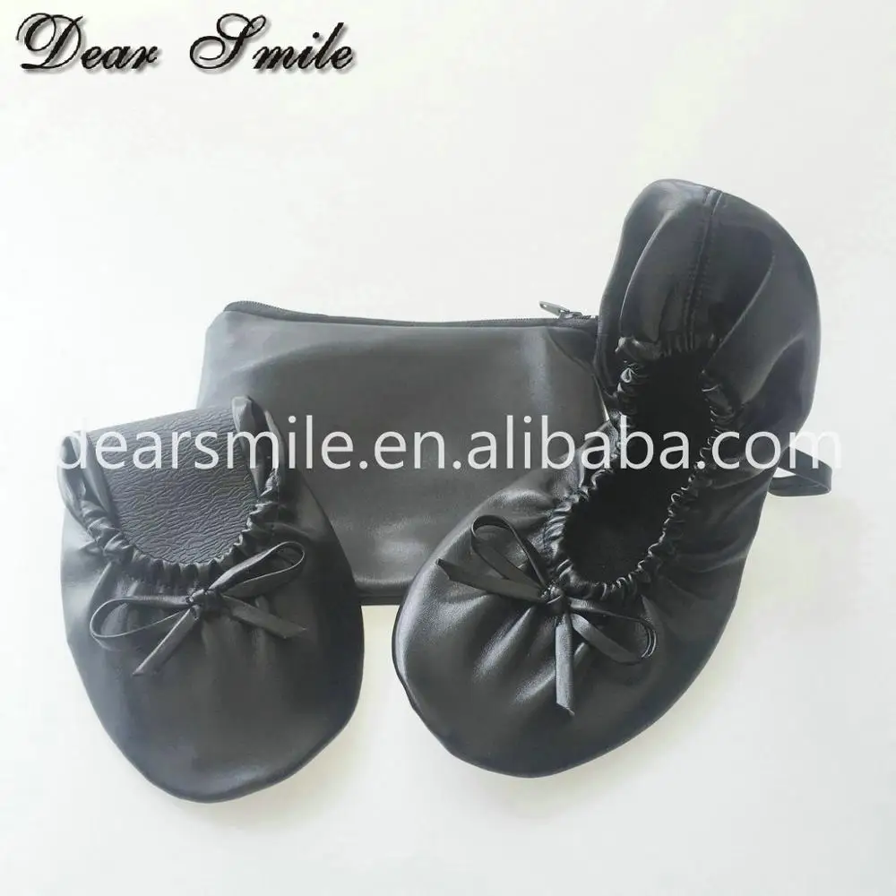 Hot Selling women portable ballet shoes disposable ballet flat shoes online for travel and shopping