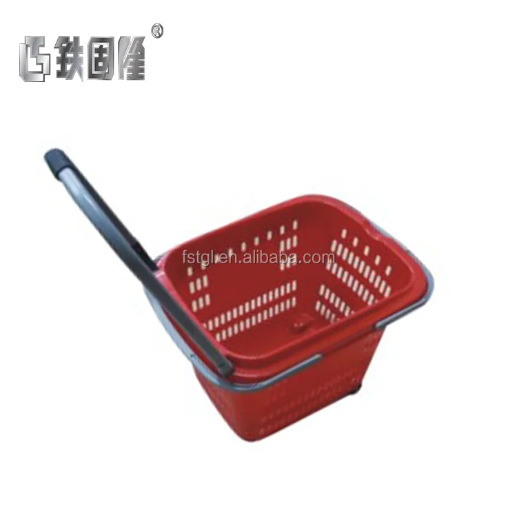 Convenience store retail store supermarket market with wheels convenient shopping basket
