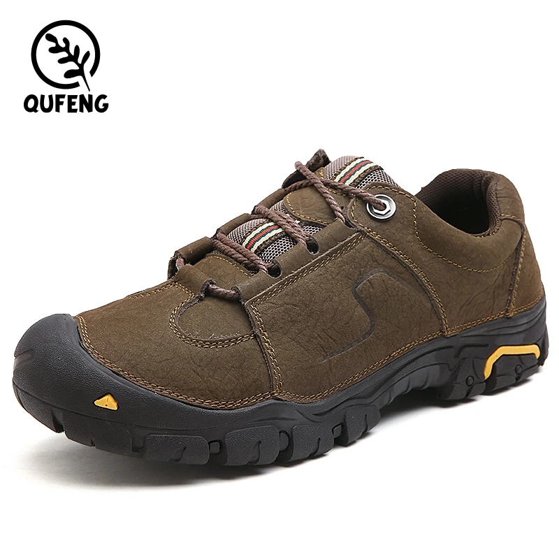 2018 Latest design wholesale custom hiking shoes black leather gym shoes