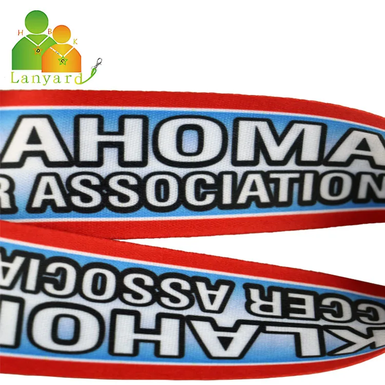 Custom logo Medal Lanyards Strap Heat Printing Neck Ribbons For Sport competition event