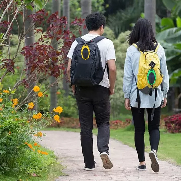 Portable mini Solar mobile phone Charger 5000mah battery Power Bank for iphone