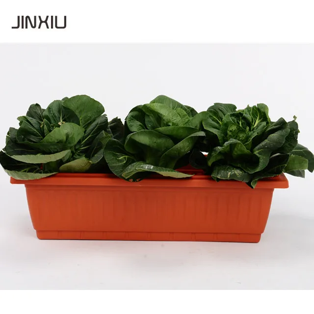 
Roman style rectangle Home Goods potato planter flower pots plastic 