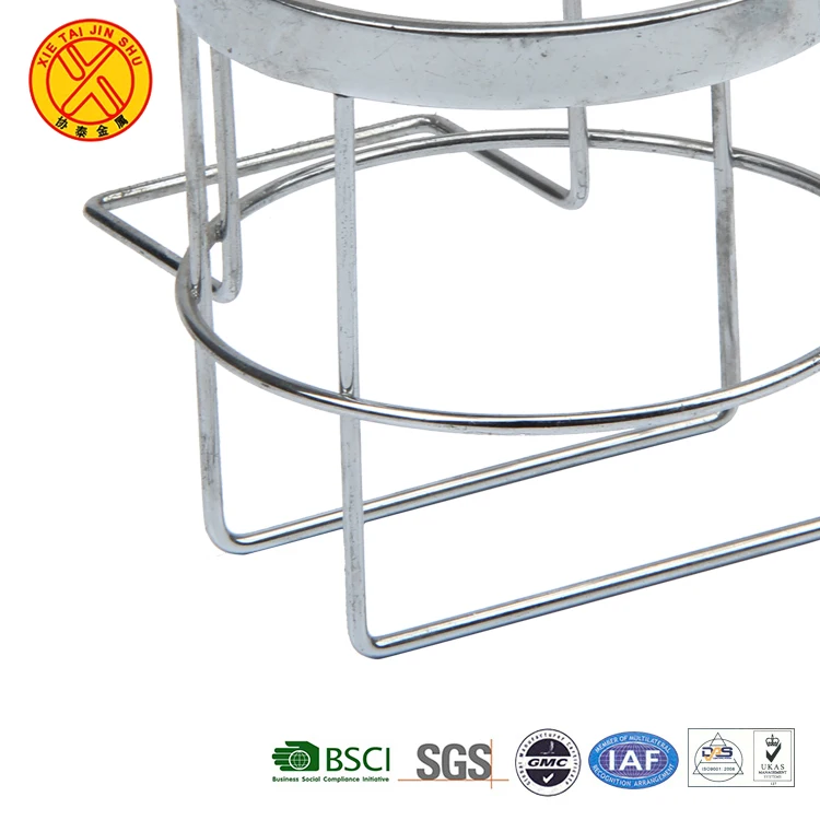 Simple Design Metal Stainless Steel Wall Mounted Hair Dryer Rack Holder