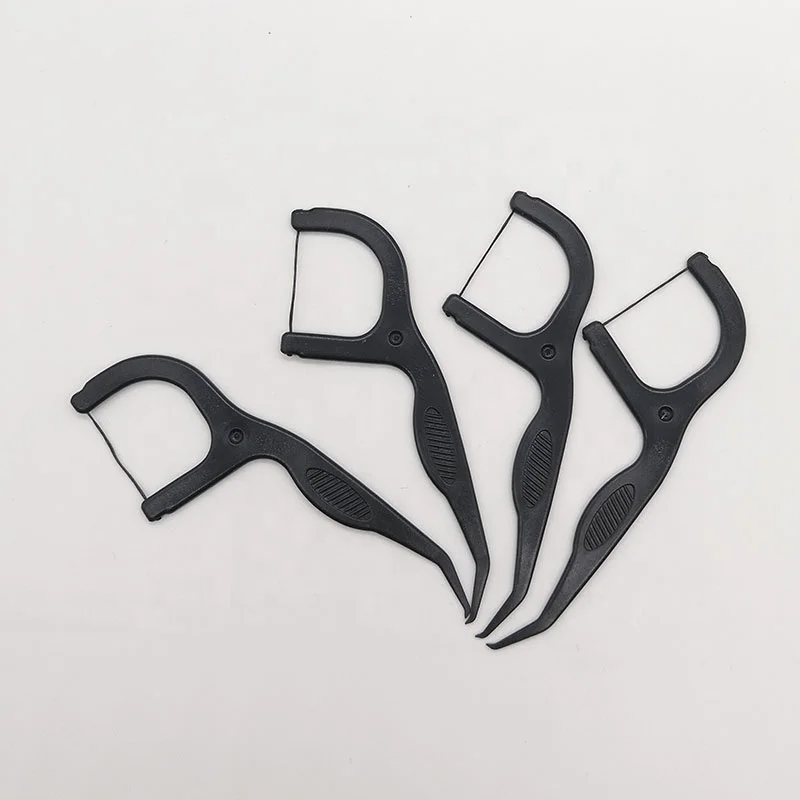 
eco-friendly OEM interdental bamboo floss picks with high quality manufacturer 