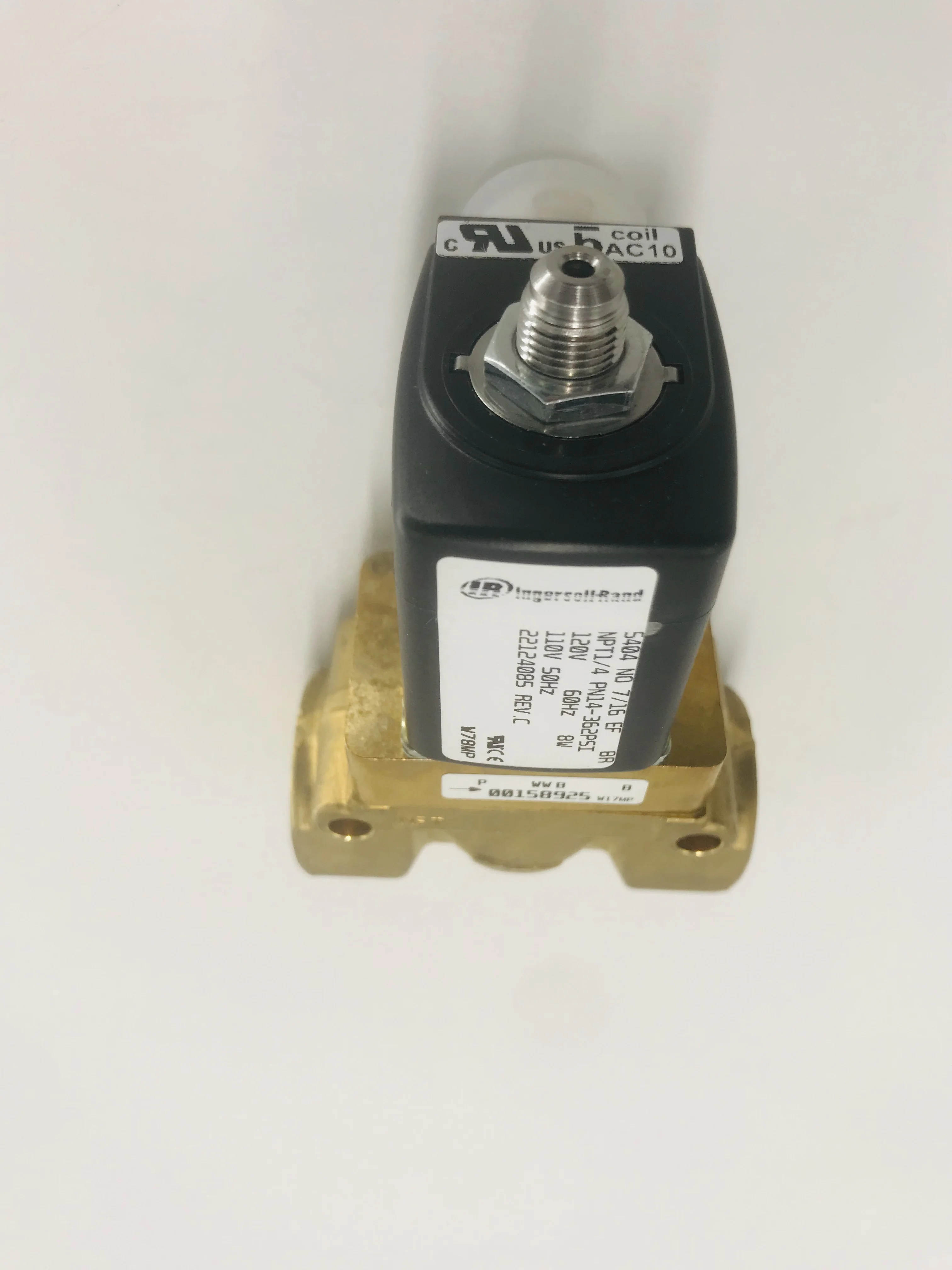screw air compressor parts unloading valve 22124085 for Ingersoll rand  Solenoid valve