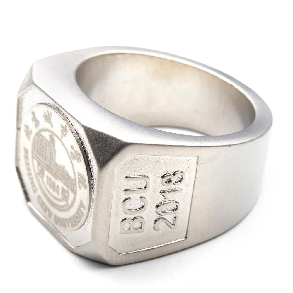 
Wholesale factory new design high quality heavy metal ring 