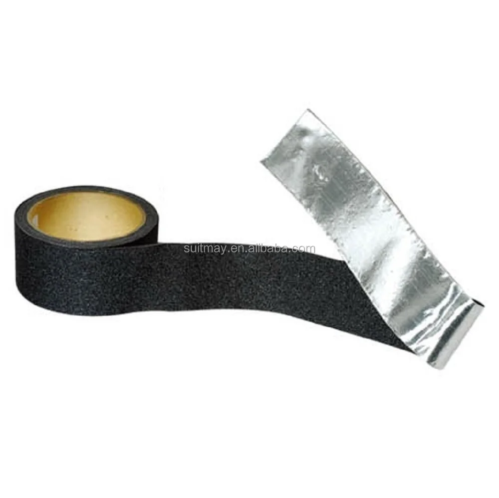 Противоскользящая лента с алюминиевой фольгой, абразивная Нескользящая лента