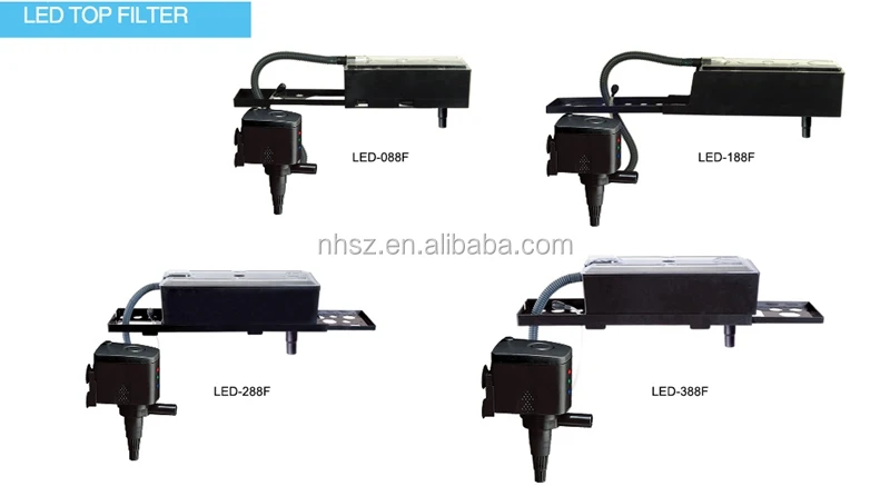 Wholesale SOBO Filters for Glass Fish Tanks High Quality Aquarium Top Filters