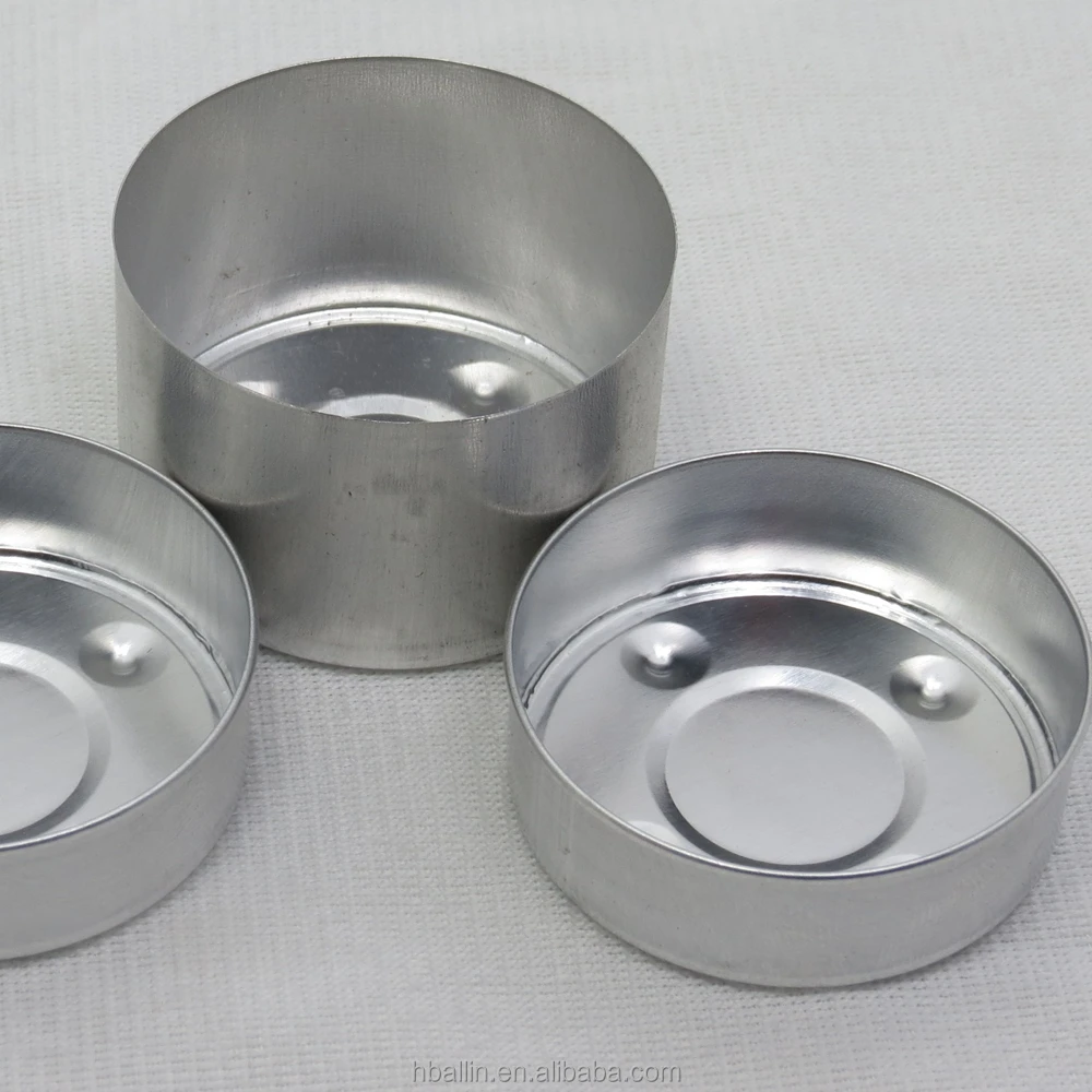 12g Aluminium Tea Light Candle Cups in Bulk