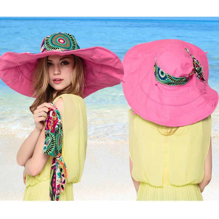
Hot Selling Stocked Summer Vacation Beach Hat Straw Lady Sun Hat 