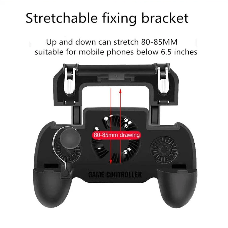 2019 new products phone holder, SP tablet controller 4 in 1 joystick for smartphone, Mobile Holder Stand 2000 mAH Power
