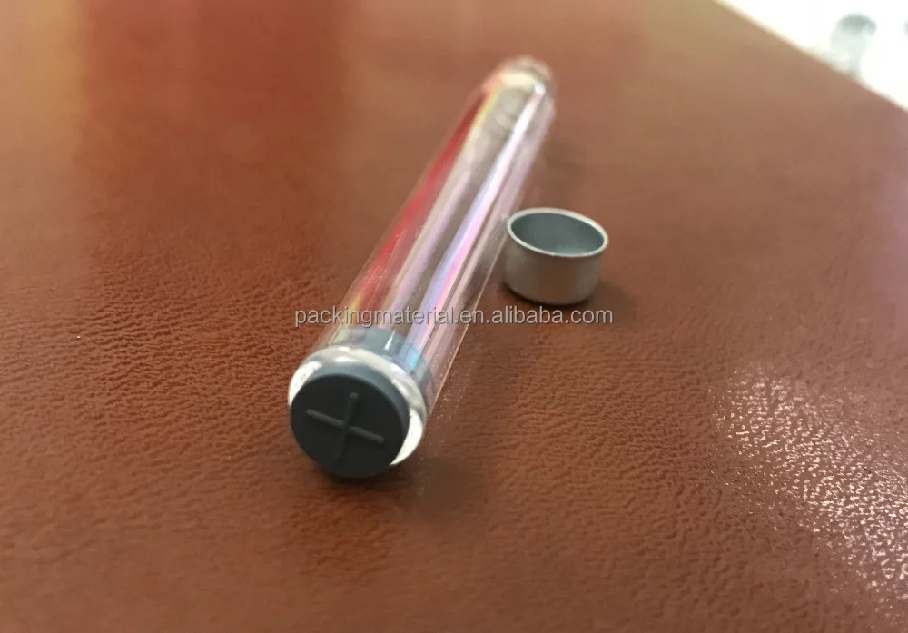 Dental Cartridge Vial High Borosilicate Clear Glass with Rubber Stopper and Aluminium Cap 1.8ml 3ml  4ml Double Cavity