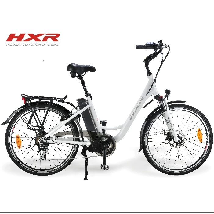 250W pedal assist 7speed city electric bicycle