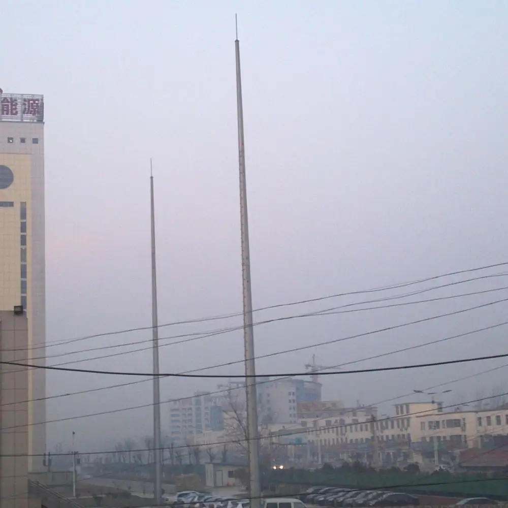 GH-23 оснащено молниезащитой каната стальной башни