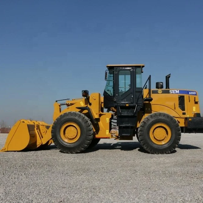 
SEM 5tons Wheel Loaders SEM655D Weichai Engine Good Construction Machinery with Lower Price 