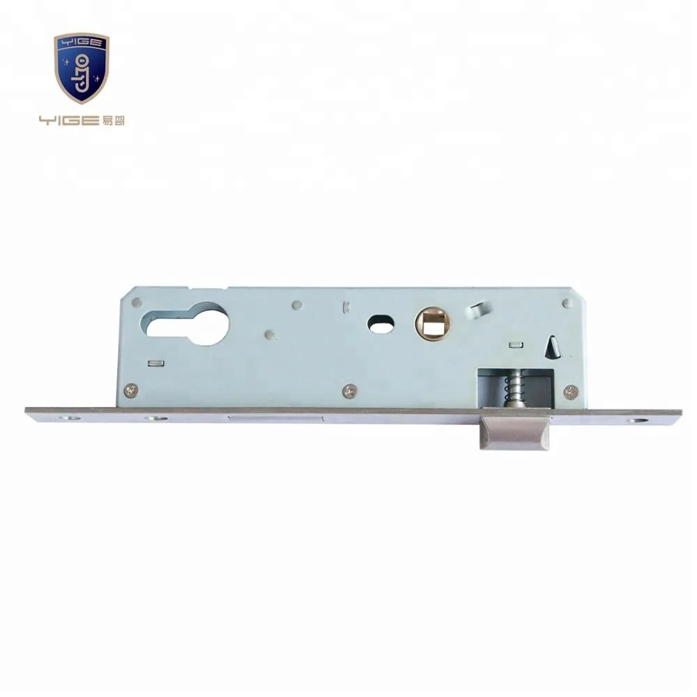 Euro standard cylinder aluminum alloy plastic steel door mortise lock body