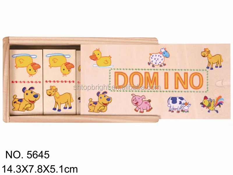 Китайские интернет-магазины 28 шт Горячая продажа морских животных безопасности малыша подарок небольшого размера паззл деревянные boxkids домино игровой набор