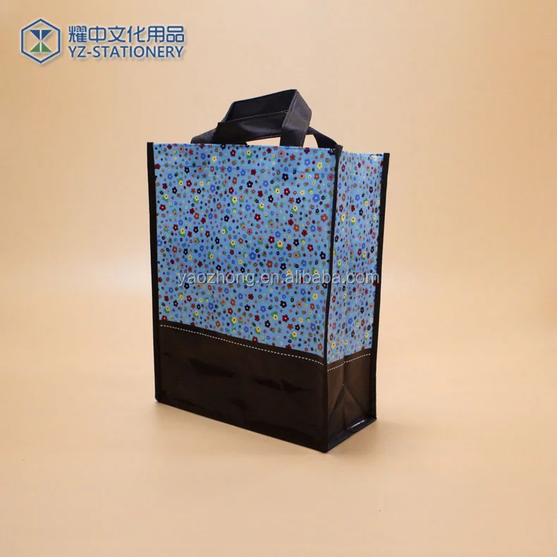 
Stock blank die cut non woven bag able add logo 
