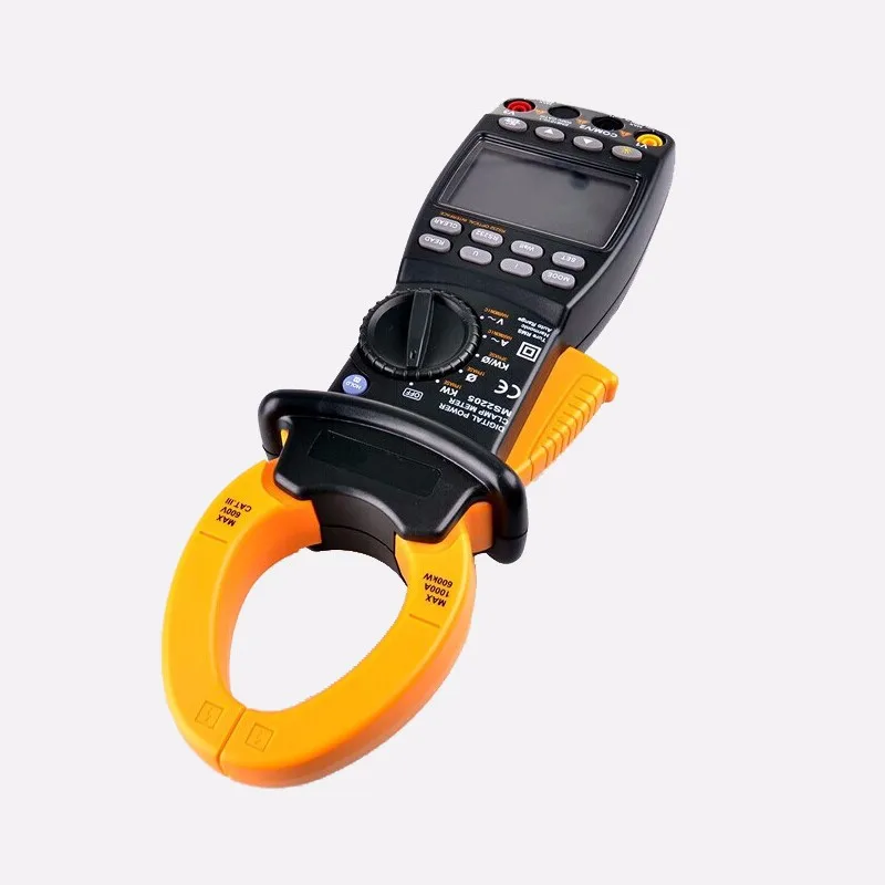 MS2205 6000 Counts Digital Power Clamp Meter 600 KW True RMS