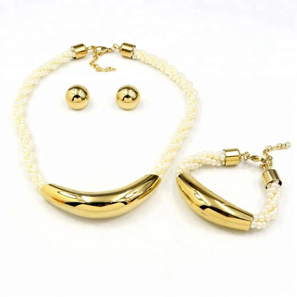 China Stainless Steel Jewelry Supplier hot selling 2018 new design stainless steel jewelry set wholesale