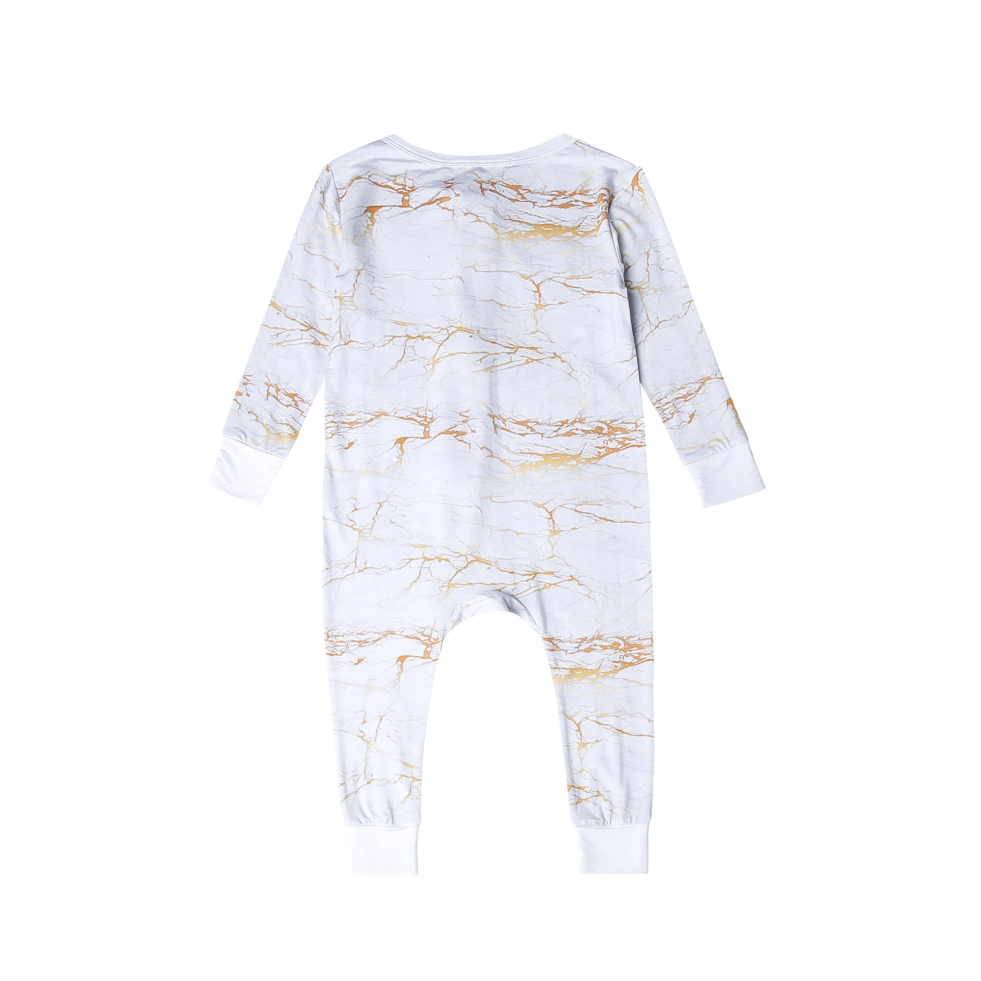 
Leesourcing Fashion newborn bamboo baby zipper clothes summer rompers baby boy and girls 