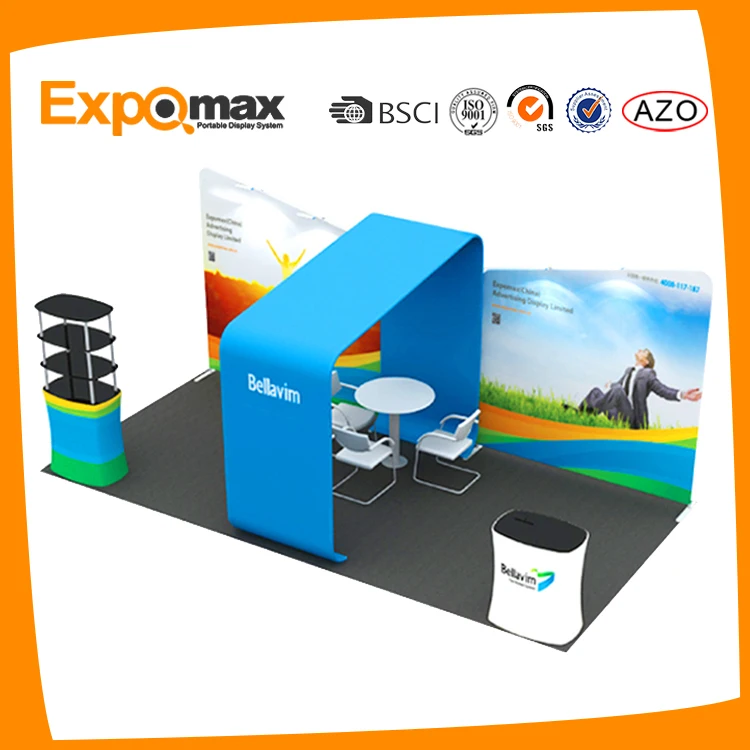 Trade show customized portable exhibition design event display booth