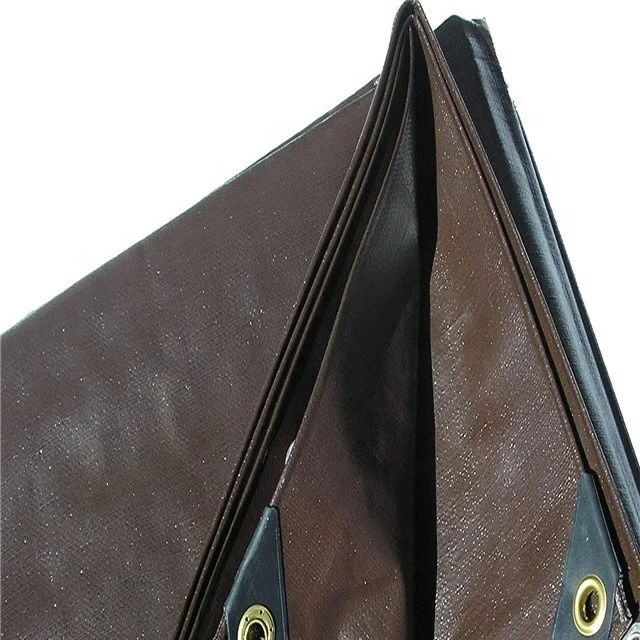 
Brown/Silver Super Heavy Duty Poly Tarps 