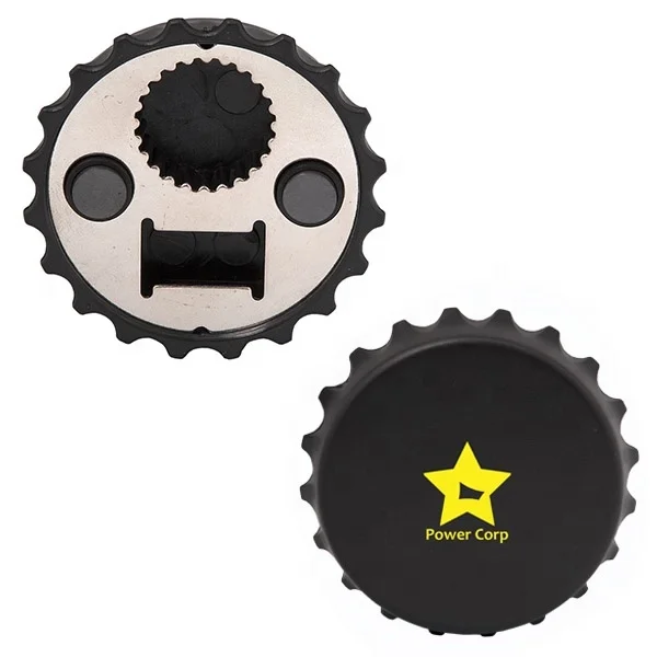 Promotional Round Bottle Cap Shape Bottle Opener