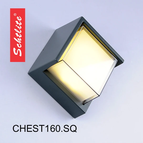 
CHEST 12W Energy Saving Morden Outdoor Waterproof Led Bulkhead Light 