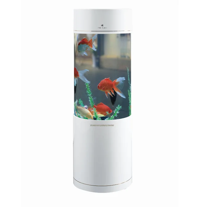 Милый акриловый аквариумный цилиндр с боковым обзором