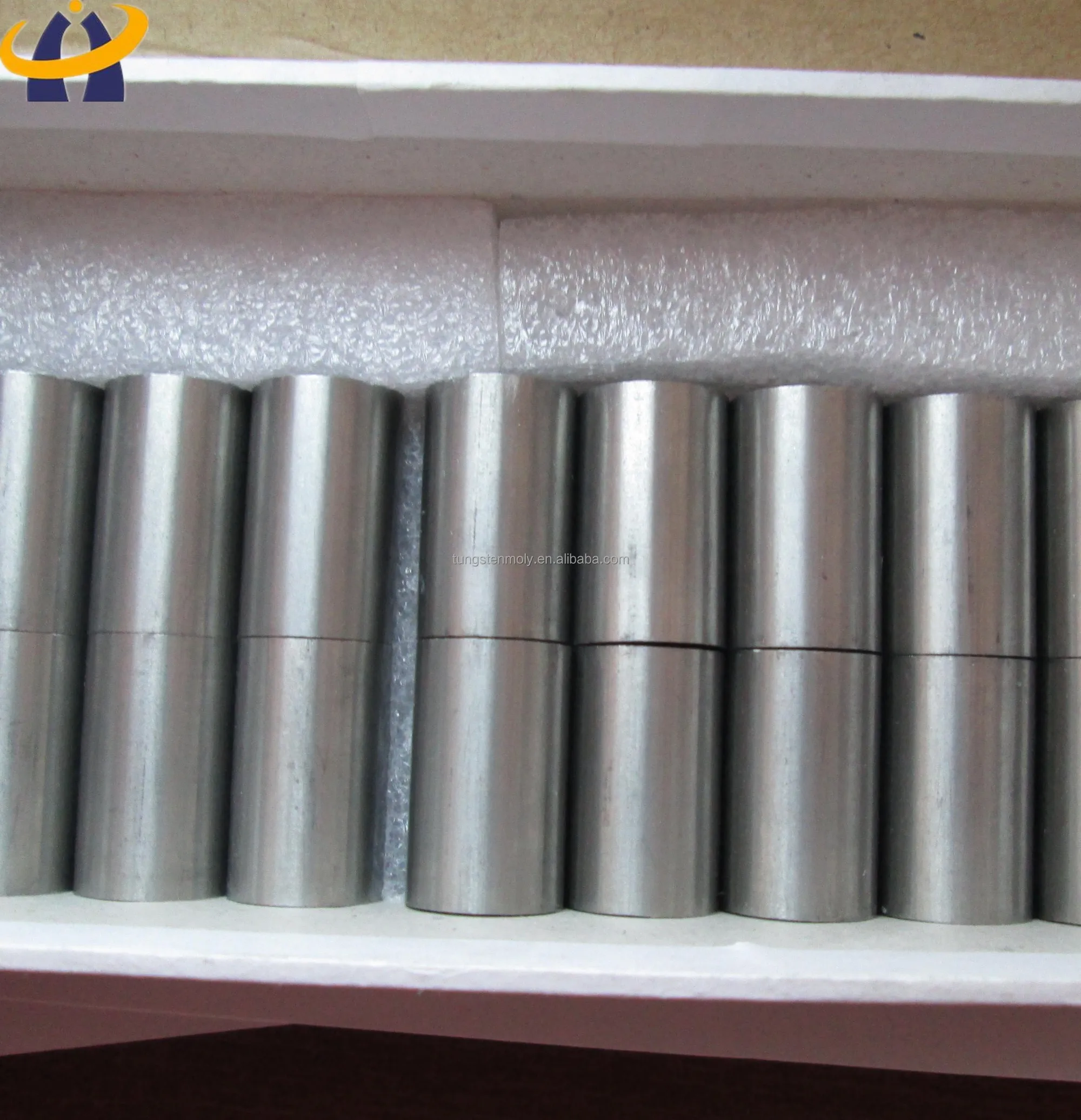 Wholesale high density heavy metal alloy WNiFe tungsten cylinder for counterweight